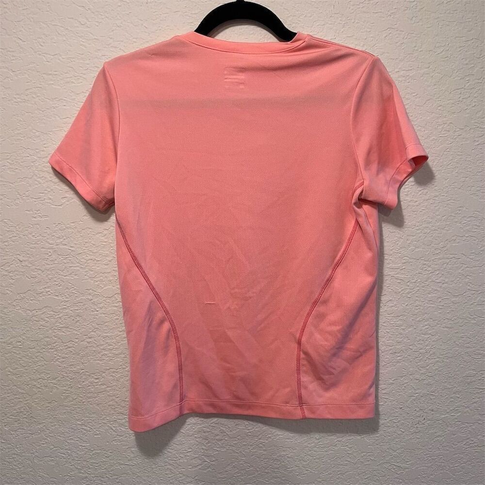 *30off3* Nike Women's Training Tee Coral Pink Short Sleeve Size M‎ - Picture 3 of 5